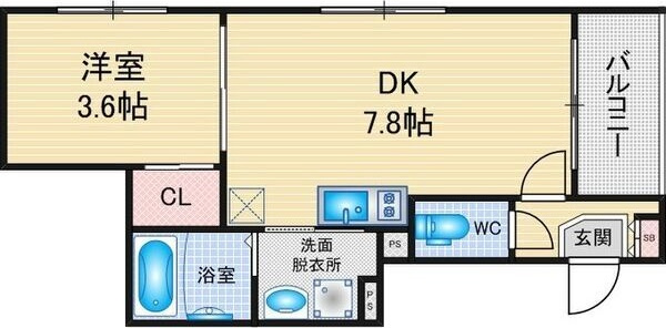 ハーモニーテラス平針Ⅰの間取り