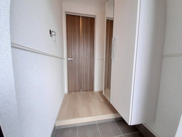 レジデンス　ソレイユの玄関|シンプルで使いやすい玄関です