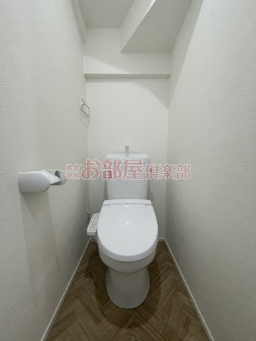 ジラソーレM　C棟のトイレ|ゆったりとした空間のトイレです