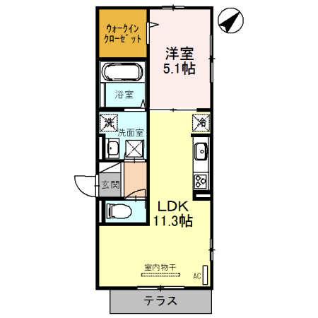 【間取り】 | シェソワフルール