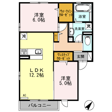 【間取り】 | アオーラヌエボ1