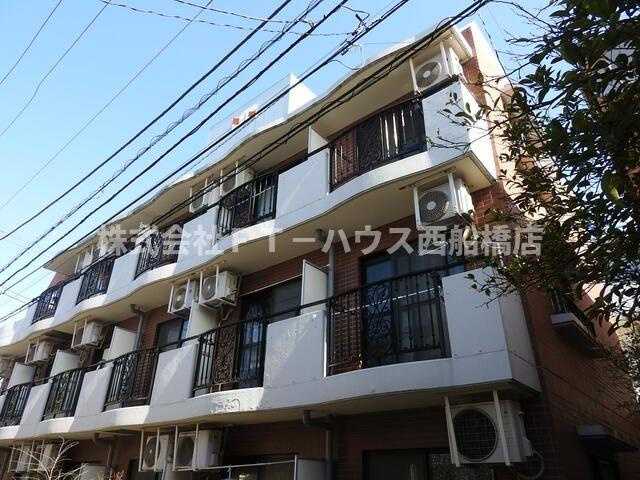 メゾン市川のバルコニー