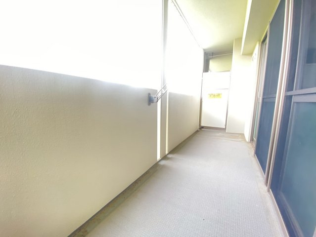 ラマージュⅢのバルコニー