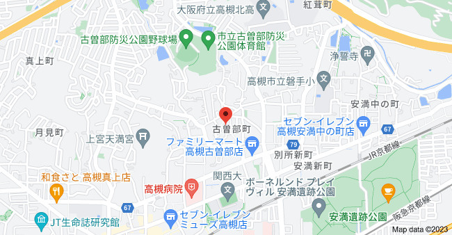 ラマージュⅢの地図