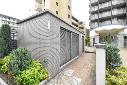 ヴィルヌーブ姪浜　内浜小学校区のエントランス|ヴィルヌーブ姪浜