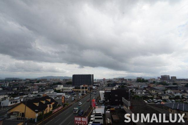 熊本市南区近見１丁目の賃貸マンションの展望