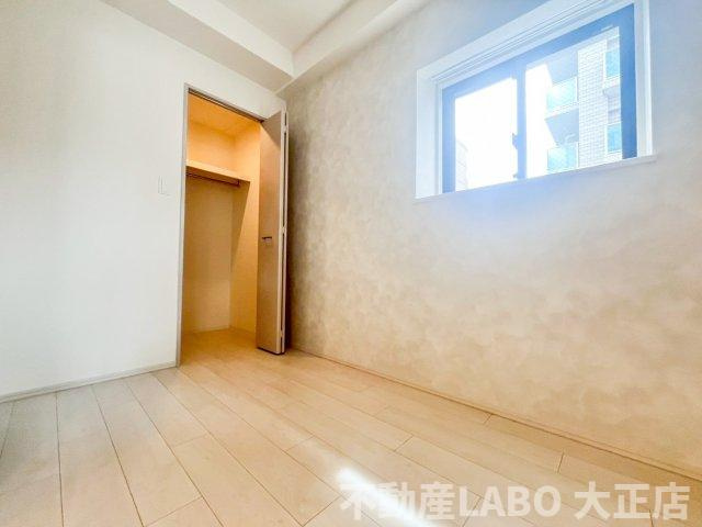 Alivis浪速東SoL TERRACEの寝室