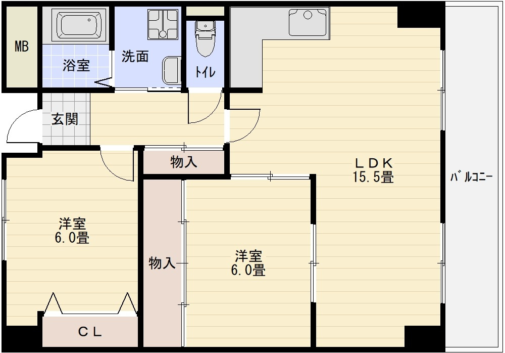 パイオニア松井の間取り|パイオニア松井　間取り