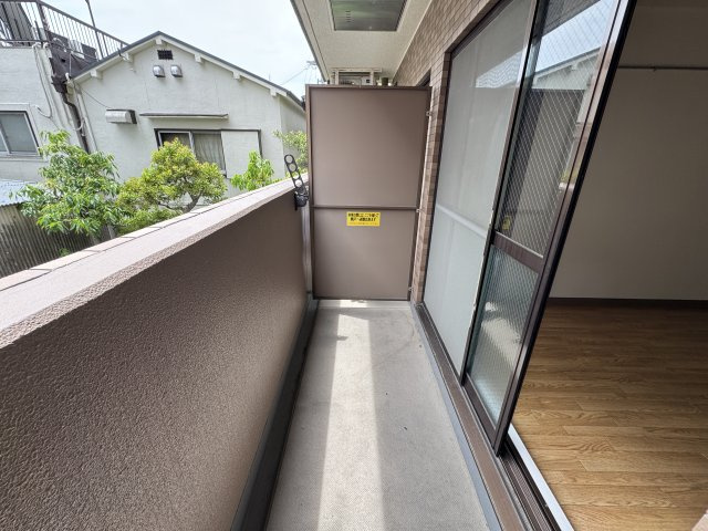 メゾンセルクルのバルコニー
