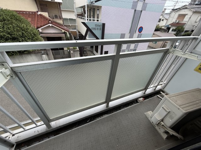 ライフピアモア六甲のバルコニー