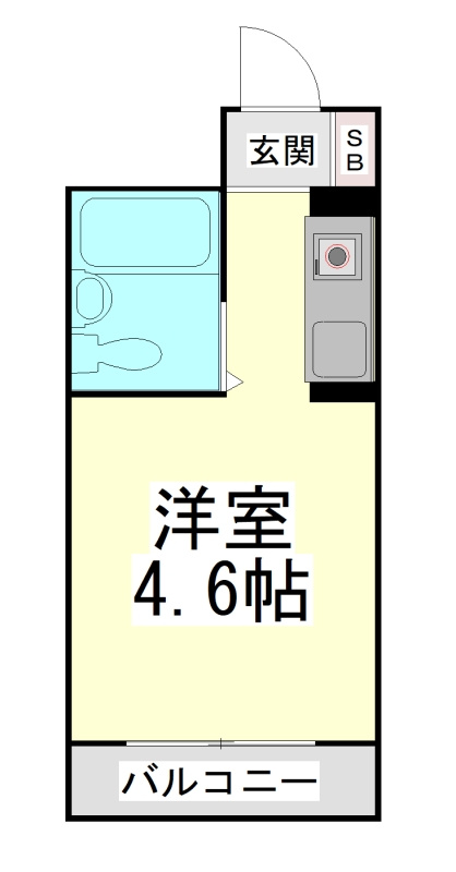 ライフピアモア六甲の間取り