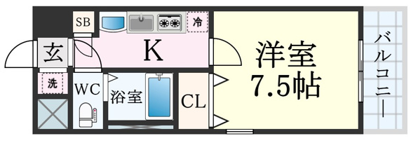 B-RISE元町(旧:ラピッド元町)