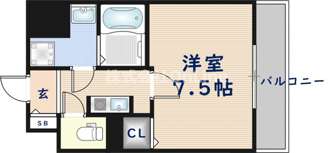 【間取り】 | プラディオ徳庵セレニテ