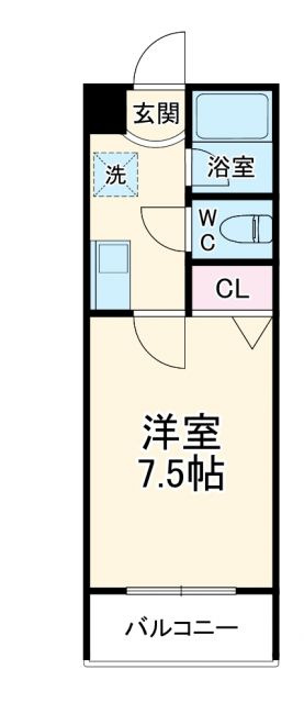 パレ北昭和の間取り
