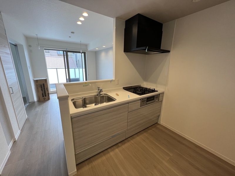 西宮市大屋町の賃貸マンションの居間・リビング