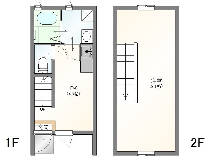 シャロムふえき　B棟 の間取り