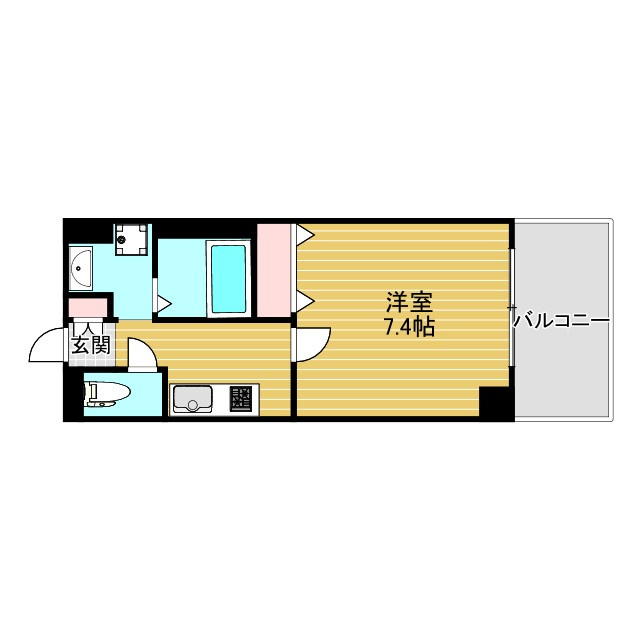 ロイヤルクイーンズパーク吹田片山町の間取り