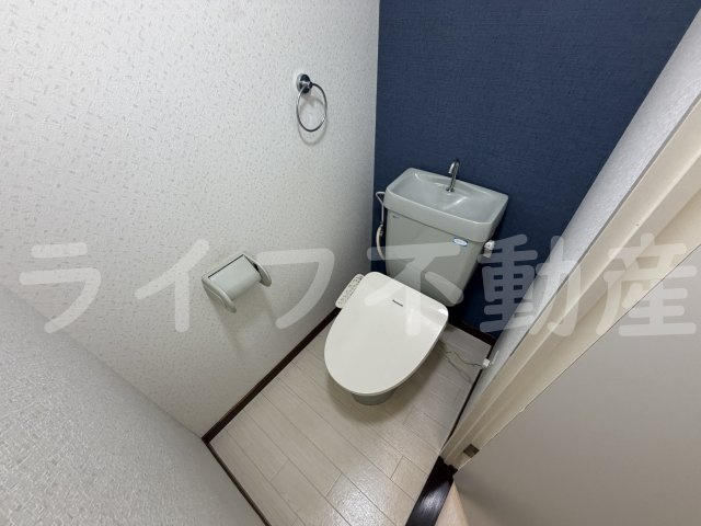 リバーシティ久のトイレ
