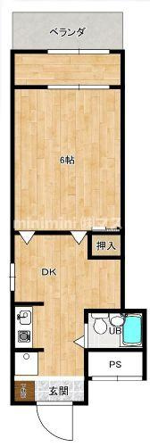 スペース九条の間取り
