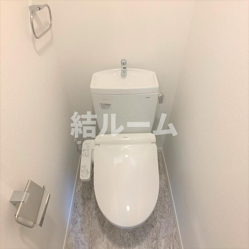 板橋区富士見町のアパートのトイレ