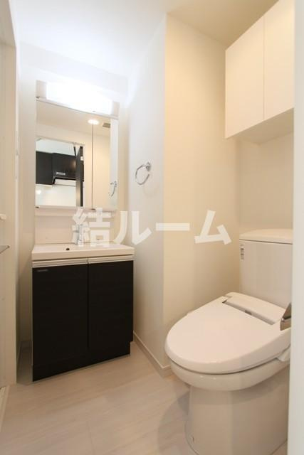 板橋区清水町の賃貸マンションの洗面所