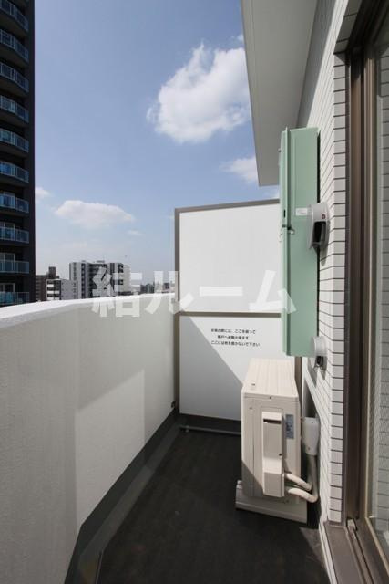 板橋区清水町の賃貸マンションのバルコニー
