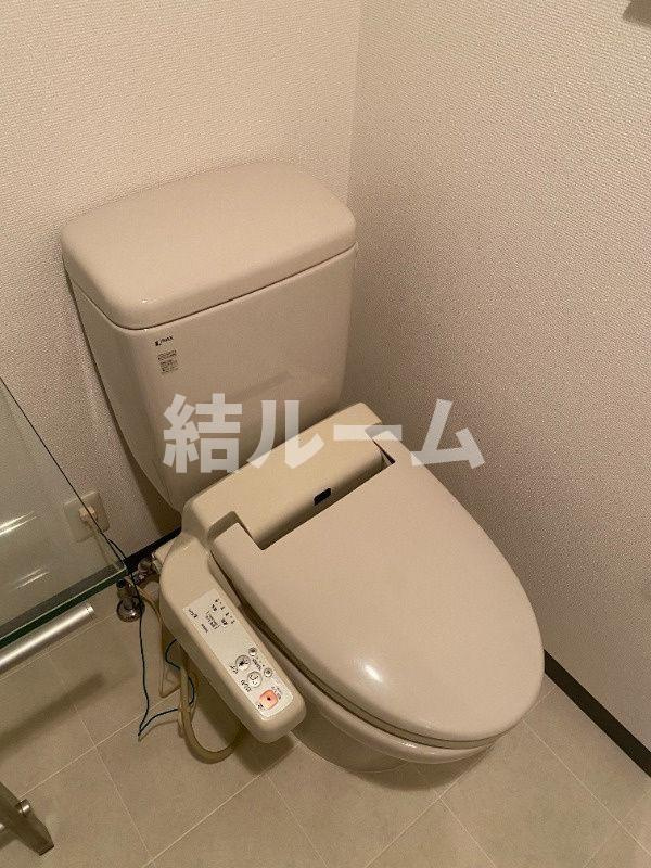 板橋区向原２丁目の賃貸マンションのトイレ|別号室参考写真