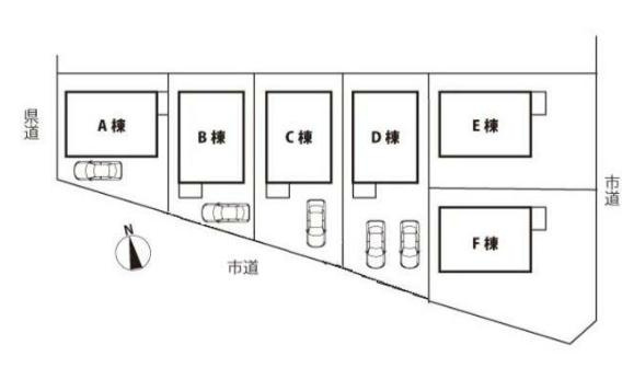 レジデンス新井の区画図