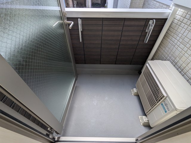 ハーモニーテラス上石川町Ⅲのバルコニー