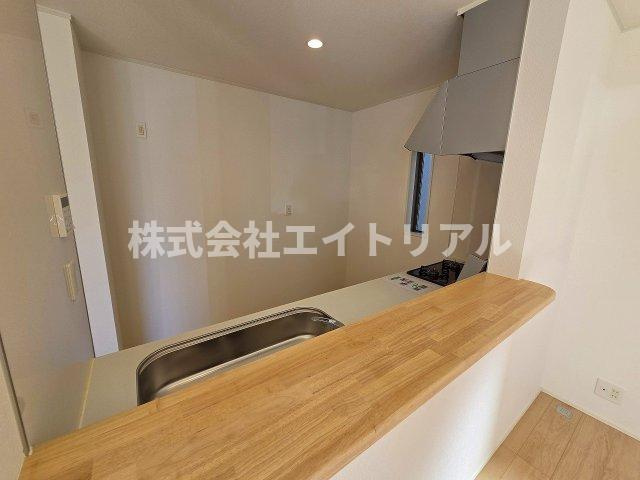 美濃加茂市古井町下古井　第3　新築戸建　全4棟のキッチン|1階