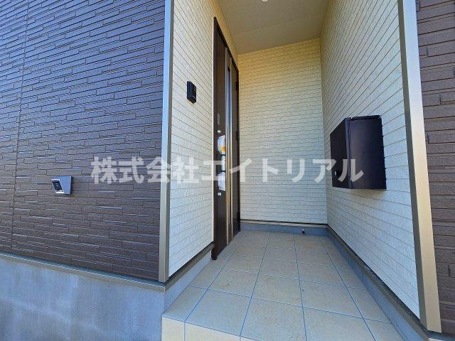 美濃加茂市古井町下古井　第3　新築戸建　全4棟の玄関|1階
