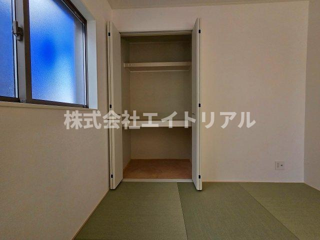美濃加茂市古井町下古井　第3　新築戸建　全4棟の収納|1階　和室