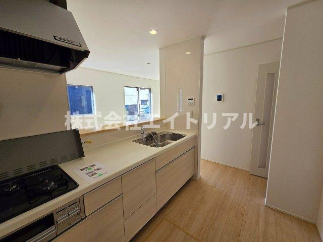 美濃加茂市古井町下古井　第3　新築戸建　全4棟のキッチン|1階
