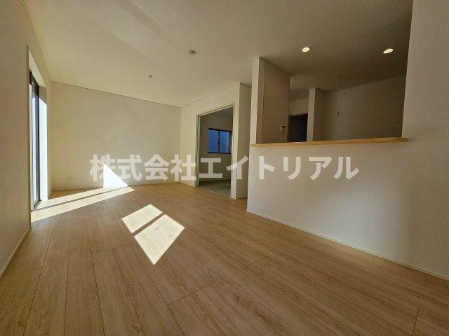 美濃加茂市古井町下古井　第3　新築戸建　全4棟の居間・リビング|1階