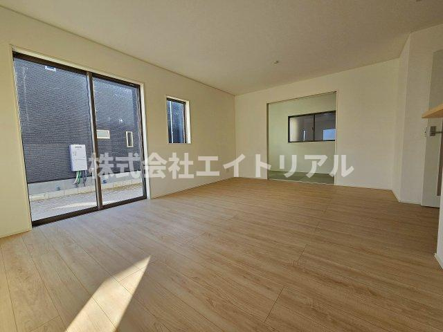 美濃加茂市古井町下古井　第3　新築戸建　全4棟の居間・リビング|1階