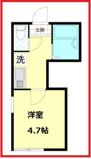 【間取り】 | フルーリエ小岩