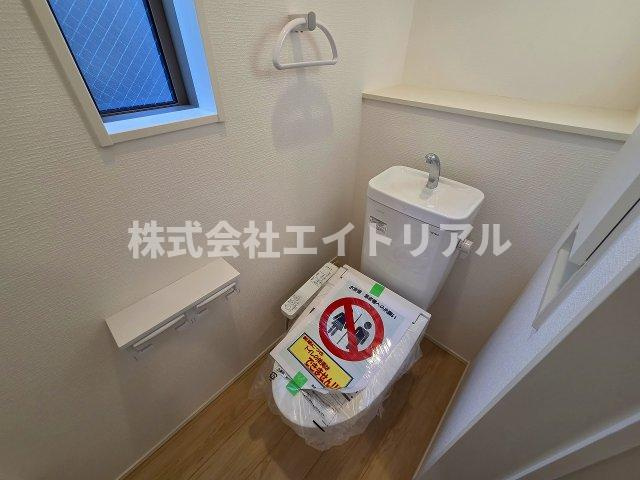 美濃加茂市古井町下古井　第3　新築戸建　全4棟のトイレ|2階