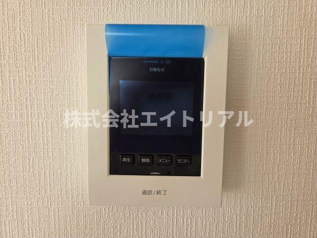 美濃加茂市古井町下古井　第3　新築戸建　全4棟の防犯設備|TVモニターホン