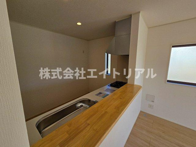 美濃加茂市古井町下古井　第3　新築戸建　全4棟のキッチン|1階