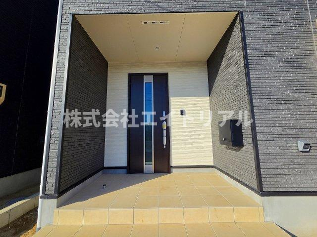 美濃加茂市古井町下古井　第3　新築戸建　全4棟の玄関|1階