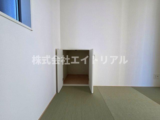 美濃加茂市古井町下古井　第3　新築戸建　全4棟の収納|1階　和室