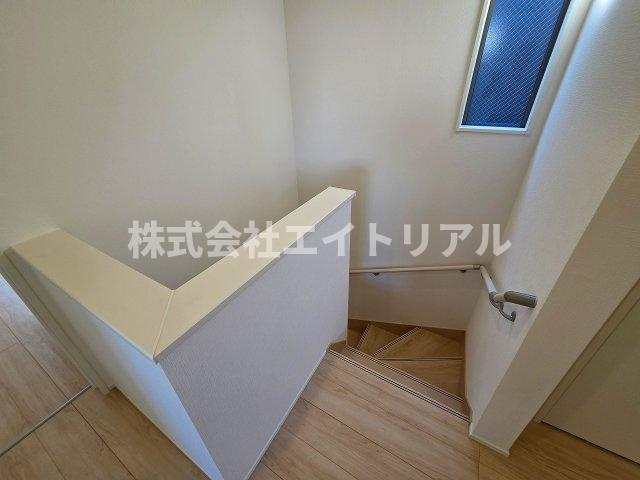 美濃加茂市古井町下古井　第3　新築戸建　全4棟のその他|階段