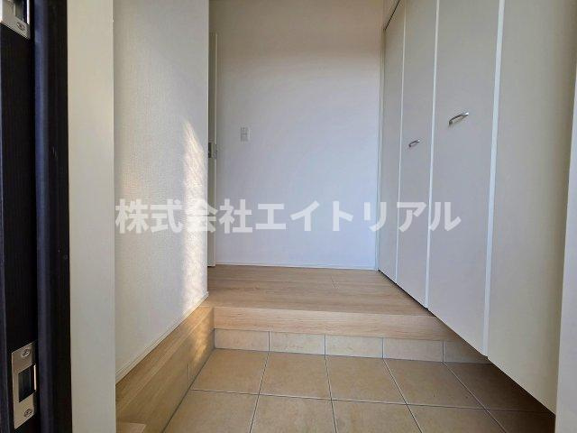美濃加茂市古井町下古井　第3　新築戸建　全4棟の玄関|1階
