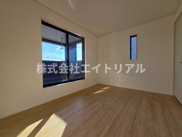 美濃加茂市古井町下古井　第3　新築戸建　全4棟の洋室|2階　洋室6帖南