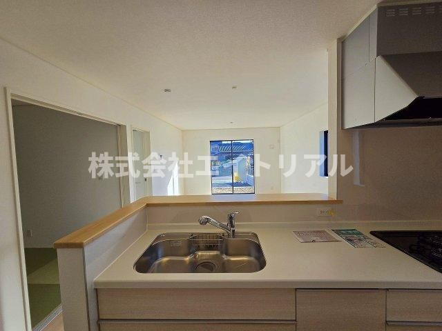 美濃加茂市古井町下古井　第3　新築戸建　全4棟のキッチン|1階