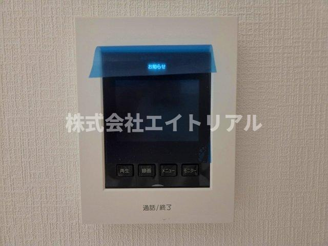 美濃加茂市古井町下古井　第3　新築戸建　全4棟の防犯設備|TVモニターホン