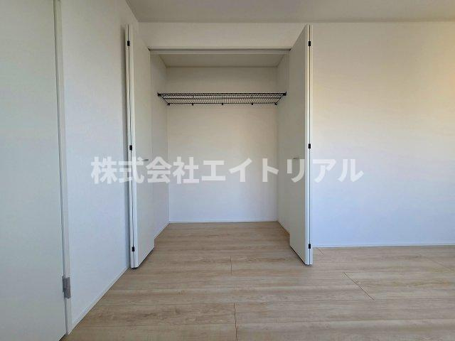美濃加茂市古井町下古井　第3　新築戸建　全4棟の収納|2階　洋室6帖北