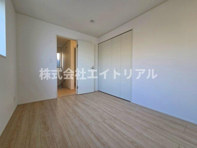 美濃加茂市古井町下古井　第3　新築戸建　全4棟の洋室|2階　洋室6帖北