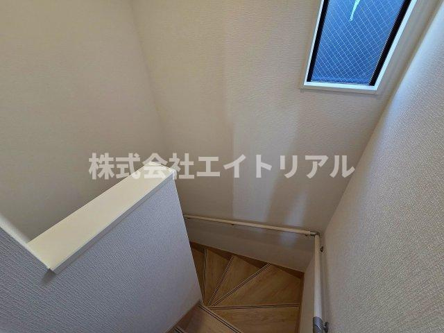 美濃加茂市古井町下古井　第3　新築戸建　全4棟のその他|階段