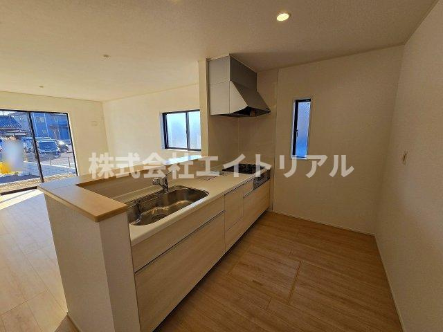 美濃加茂市古井町下古井　第3　新築戸建　全4棟のキッチン|1階